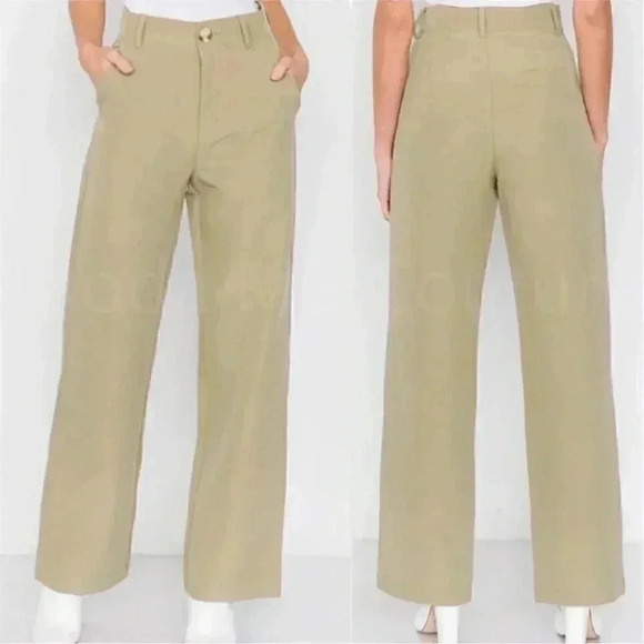 I MEAN BUSINESS Olive Pocketed Pants - Picture 5 of 10